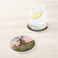 dessous de verre vintage néerlandais Windmills