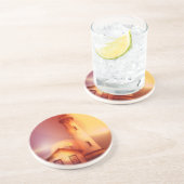 En Grès Dessous de verre vintages de phare (Côté)