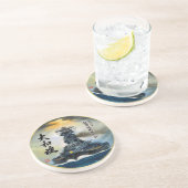 En Grès Dessous de verre Yamato (Côté)