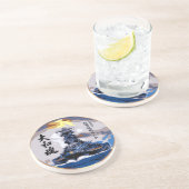 En Grès Dessous de verre Yamato (Côté)