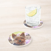 En Grès Dessous de verre Yorkshire Terrier (Côté)