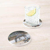 En Grès Dessous de verre Zebra (Côté)