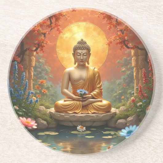 En Grès Dessous de verre zen (Devant)