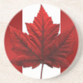 En Grès Drapeau Canada Dessous de verre souvenir Canada Ca (Devant)