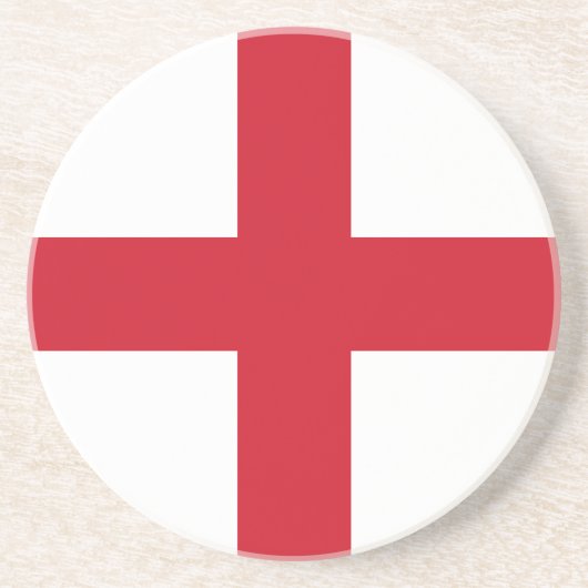 En Grès Drapeau du Dessous de verre anglais (Devant)
