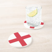 En Grès Drapeau du Dessous de verre anglais (Côté)