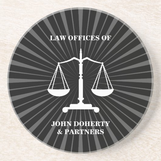 En Grès Échelles de juge - dessous de verre (Devant)