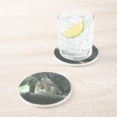 En Grès Écureuil Avec Nut Animal Nature Dessous de verre (Côté)