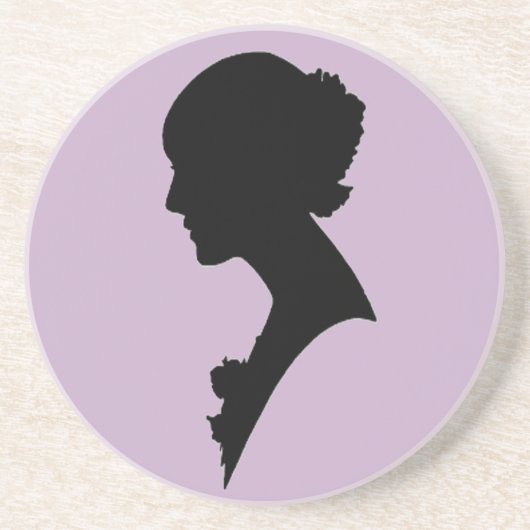 EN GRÈS ÉLÉGANT DESSOUS DE VERRE LADY CAMEO SANDSTONE (Devant)