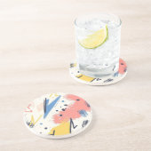 En Grès Elégant Dessous de verre Sandstone - Absorbent & S (Côté)