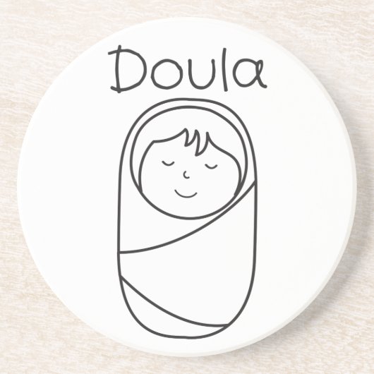En Grès Ensemble de dessous de verre de Doula (Devant)