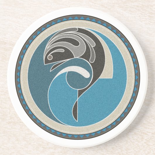 En Grès Esprit De Dessous de verre De Pierre De Sable De P (Devant)