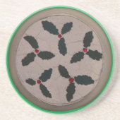 En Grès Europe Holly Cust. Dessous de verre de mosaïque de (Devant)