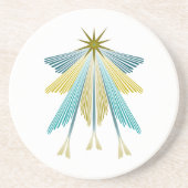 En Grès Fairy Stars Sandstone Dessous de verre (Devant)