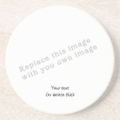 En Grès Faites vos propres dessous de verre (Devant)