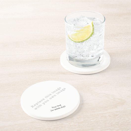 En Grès Faites vos propres dessous de verre (Côté)