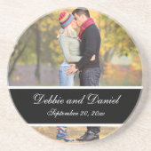 En Grès Faites vos propres dessous de verre de souvenir de (Devant)