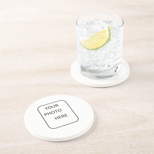 En Grès Faites votre des dessous de verre aimables (Côté)