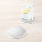 En Grès Golf Ball Dessous de verre (Côté)