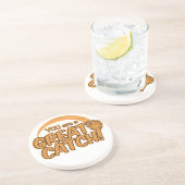 En Grès GRAND CATCH ! dessous de verre personnalisé (Côté)
