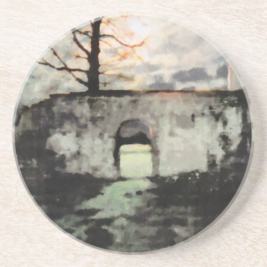 En Grès Hauning Ground Dessous de verre (Devant)