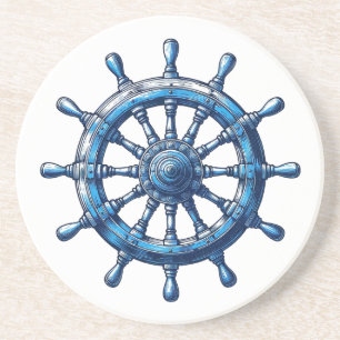 En Grès Helm Dessous de verre nautique