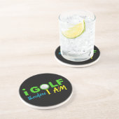 EN GRÈS I DESSOUS DE VERRE DE GOLF (Côté)