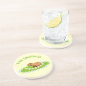 En Grès J'aime les Dessous de verre Capybaras (Côté)