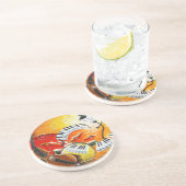 En Grès Jazz dans les dessous de verre de boissons de (Côté)