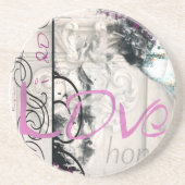 En Grès Je ponce des dessous de verre (Devant)