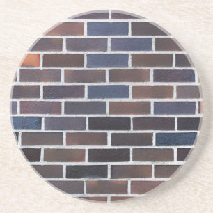 En Grès jeu de dessous de verre de briques colorées