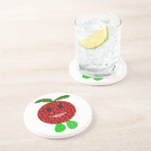 En Grès Joyeux Dessous de verre de tomates (Côté)