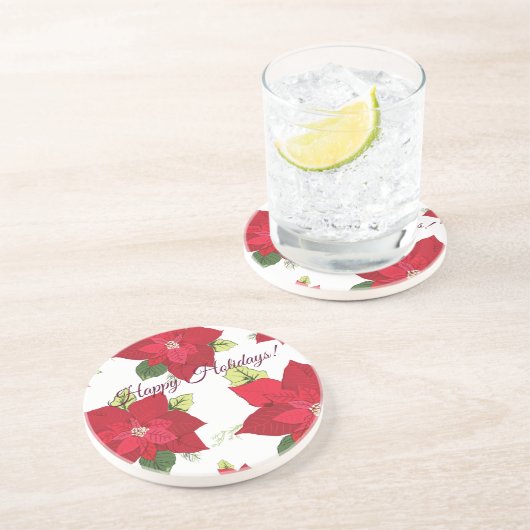 En Grès Joyeux Dessous de verre de vacances (Côté)