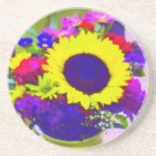 En Grès Le Dessous de verre de Neon Bouquet