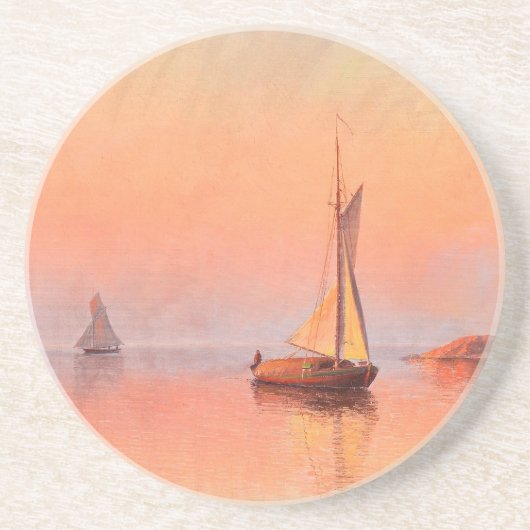 En Grès Le dessous de verre des voiliers d'Abrahamsson (Devant)