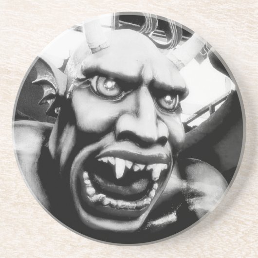 En Grès Le Dessous de verre du diable de Dante (Devant)