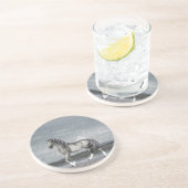 En Grès Le Dessous de verre du lac Guardian (Côté)