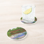 En Grès Le Dessous de verre du Pont de Monet (Côté)