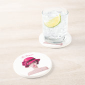 En Grès Le Dessous de verre parisien (Côté)