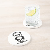 En Grès Le dessous de verre personnalisé Pandache (Côté)