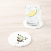 En Grès Le Dessous de verre velu timide (Côté)