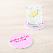 En Grès Le mercredi nous utilisons les dessous de verre (Côté)