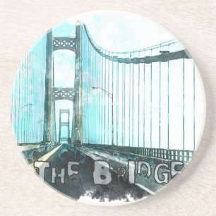 En Grès Le pont. Le pont Mackinac, Dessous de verre du Mic