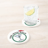 En Grès Les 19èmes dessous de verre de trou (Côté)