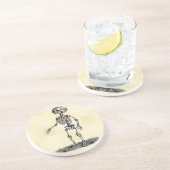 En Grès Les dessous de verre squelettiques de l'enfant (Côté)