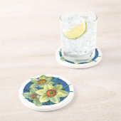 En Grès Les jonquilles - les joies du dessous de verre d'a (Côté)