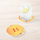 En Grès Lettre B Dessous de verre (Côté)