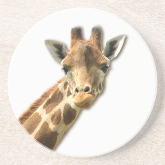 En Grès Longs dessous de verre étranglés de girafe (Devant)