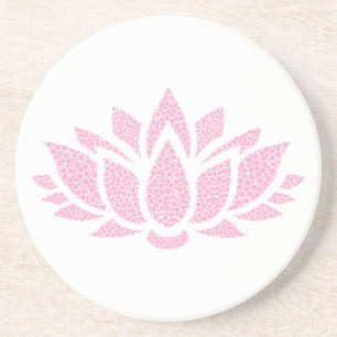 En Grès Lotus Flower Dessous de verre