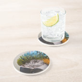 En Grès Macaw Parrot - Dessous de verre (Côté)